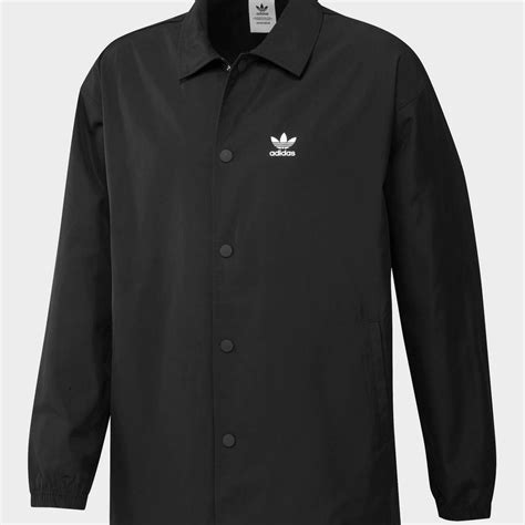 adidas classic trefoil kapuzenjacke herren schwarz|Adidas Adicolor Classics Trefoil Coach black .